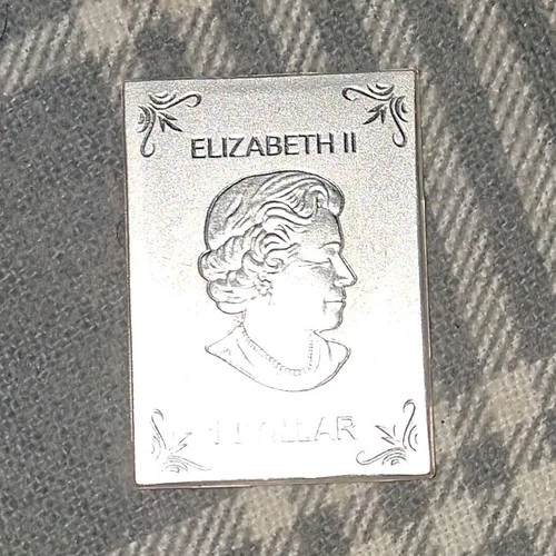 Canada 2018 1/4 oz 9999 Silver Bar  Elizabeth II Maple Leaf from breakaway bar