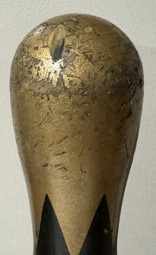 PBA Tour Vintage Gold Bowling Pin, Permit 369C ABC/WIBC RARE - Bild 6 von 10