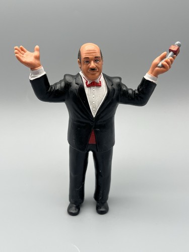 Vintage 1986 Titan LJN Mean Gene Okerlund Rubber F...
