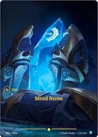 Riftbound Mind Rune (R03a) Unleashed #R03a Showcase Foil — live eBay listing