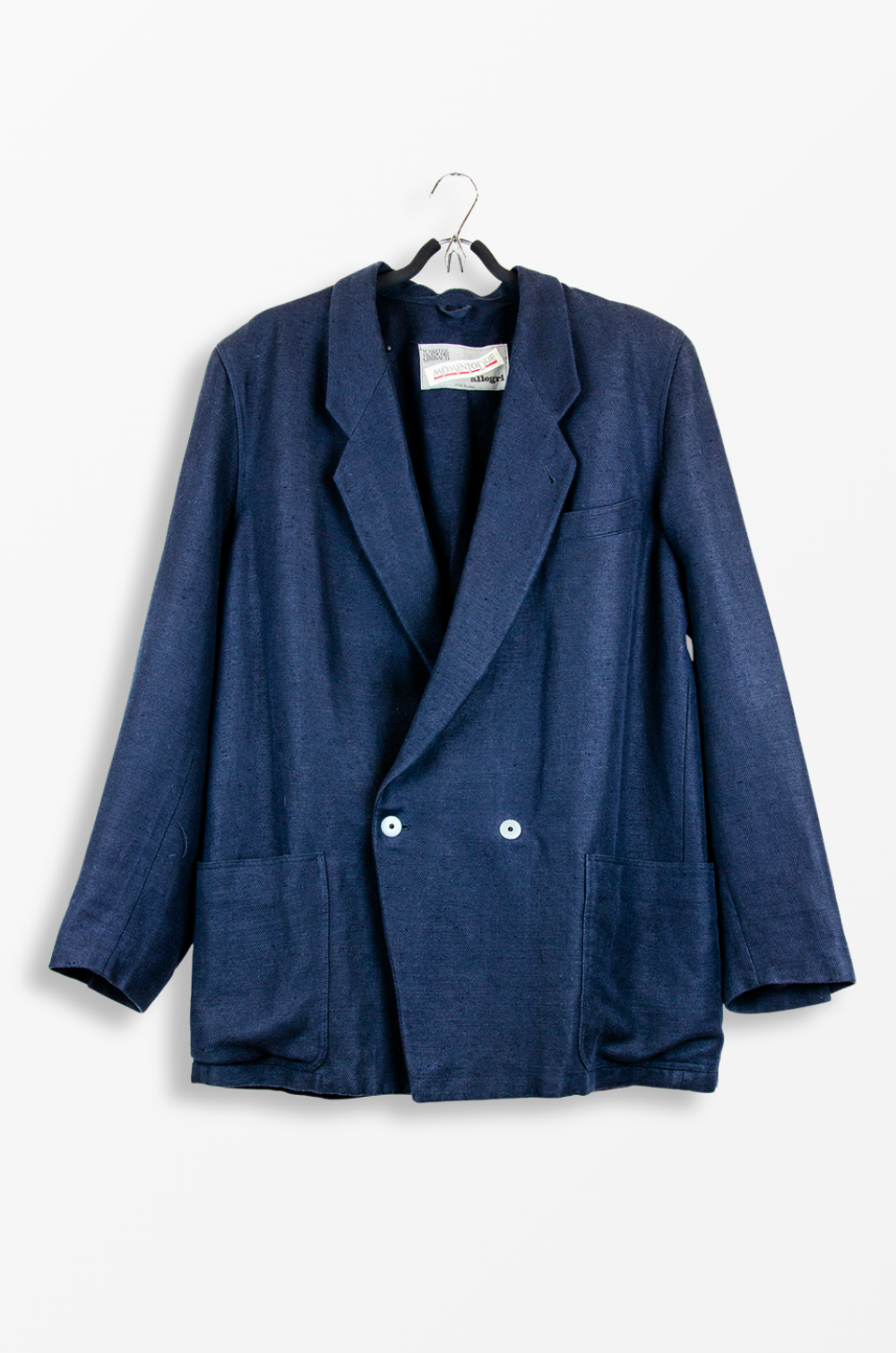 Marithé François Girbaud x Allegri Double Breasted Blazer Wool Blend – Size XL