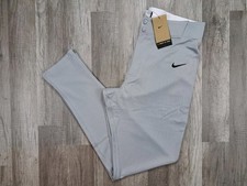 Nike Vapor Select 2 Full Length Tapered Baseball Pants Grey Men's Size Large NEW
