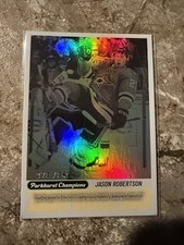 2023-24 UD  Parkhurst Champions - Wire Images Jason Robertson #WI-11 Gold /349