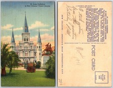 St Louis Cathedral New Orleans Postcard