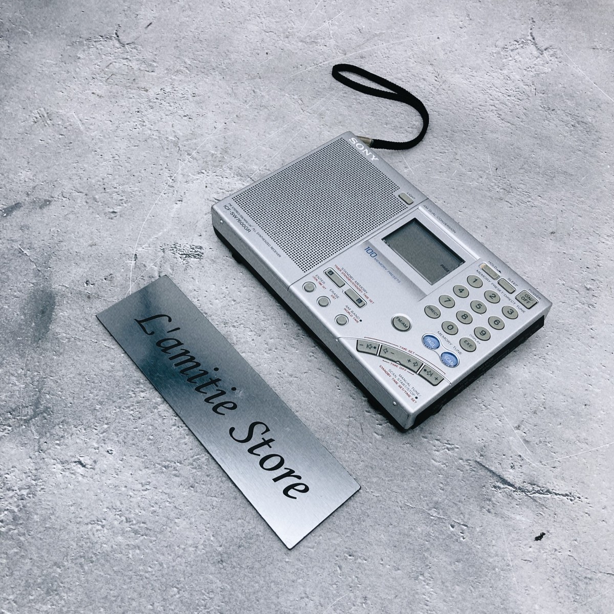 Sony ICF-SW7600GR World Band Receiver AM/FM/SW/SSB Radio ICF SW