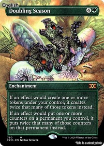 Doubling Season Borderless | eBay