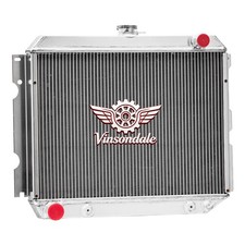 2 Rows Aluminum Radiator For 1968-1974 Dodge Plymouth Mopar Cars Big Block V8