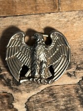 Vtg Avon Belt Buckle Metal American Bold Eagle