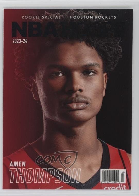 2023-24 Panini NBA Hoops Rookie Special Amen Thompson #1 0m89