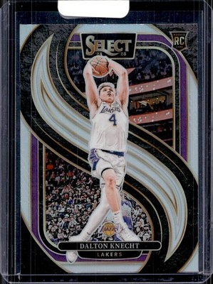 2024-25 Panini Select #186 Dalton Knecht Silver Prizm