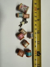 Decorative Sewing Notions Thread Spools Scissors Craft