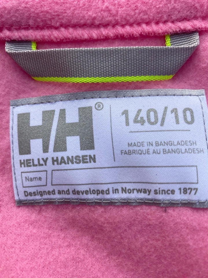 Chaqueta polar ROSA Helly Hansen para niñas $65, talla: 10 Foto 4 de 4