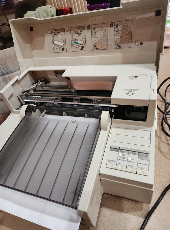HP Ink Jet 2170A Monochrome Printer 10ppm -TESTED-WORKS