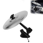 Car Air Vent Cymbal Mini Alloy Steel Drum Accessory 5.51x5.31in – Silver