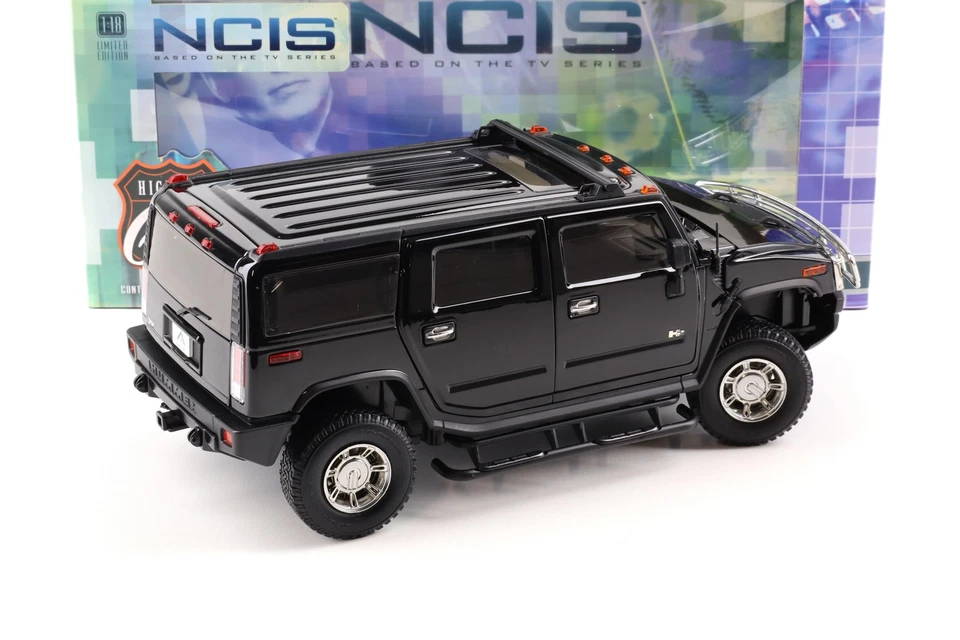 1:18 Highway61 Hummer H2 Nero 2006 Serie TV NCIS - Immagine 3 di 4