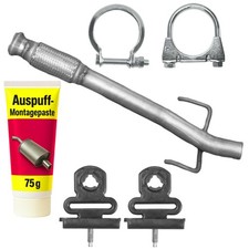 Edex Kollektorrohr Auspuff für Peugeot 207 CC 1 I Cabrio 1.6 (07-13)