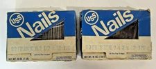 2 Boxes Vintage USS United States Steel Finishing Nails