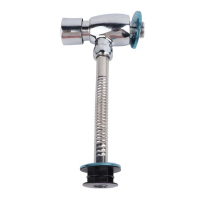 Urinal Flush Valve Push Button Rust Proof Brass Manual Toilet Flush Valve Fo SET