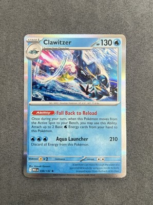 Clawitzer - 038/132 - Holo Rare - Pokemon 