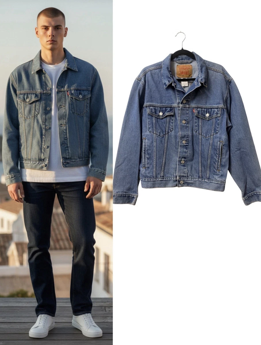 Denim 1990s Vintage Outerwear Coats & Jackets for Men for sale | eBay