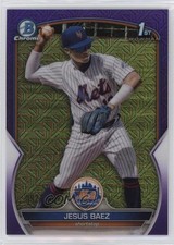 2023 Bowman Chrome Prospects Mega Box Purple Mojo Refractor /250 Jesus Baez 0qv1