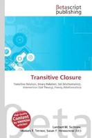 Lambert M. Surhone (U. A.) | Transitive Closure | Taschenbuch | Englisch (2026)
