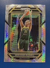 2023 Panini Prizm WNBA #81 Mercedes Russell Hyper