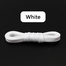 1Pair Waxed Cotton Shoelaces Waterproof Leather Shoelace Sneakers Boots Flat Lac
