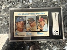 1973 Topps #615 Mike Schmidt-John Hilton-Ron Cey RC SGC 6  Ex-Nm 