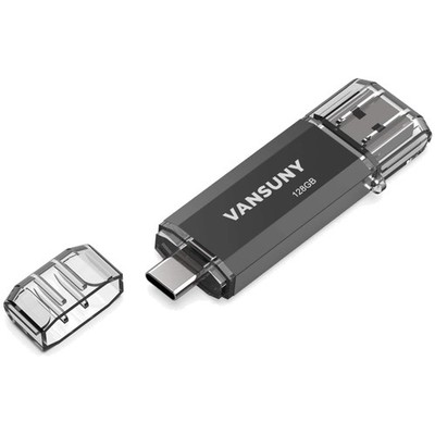 High-Speed 128GB USB C Flash Drive - Temperature Proof & Versatile OTG Device