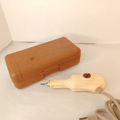 Vintage Dremel Model 290 Electric Engraver 5 Speed W Case Instructions 
