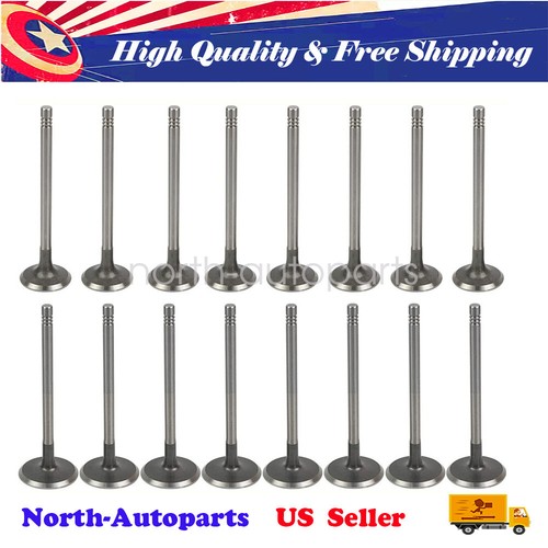16PCS Intake Exhaust Valves Fit For 1119 Buick Cadillac Chevrolet 1.4L