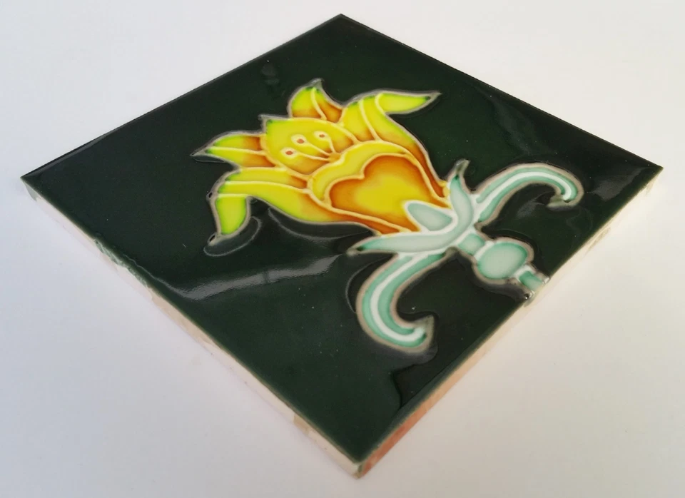 Lareira Vitoriano Azulejos Ladrilhos azulejos de recurso - Imagem 3 de 4