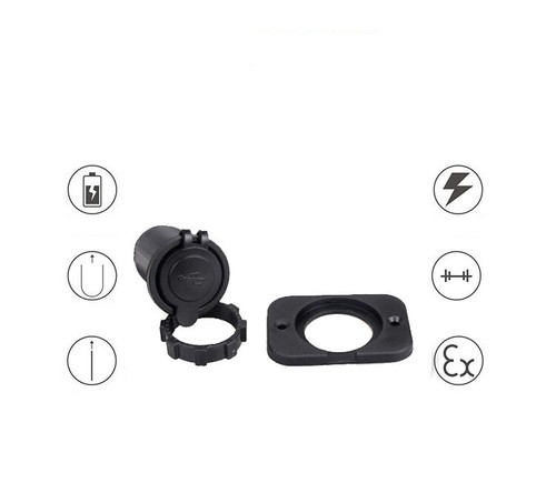 3.1A Dual USB Port Phone GPS Charger Socket Outlet Car Accessories ABS Plastic - 第 7/8 張圖片