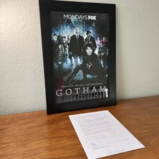 Gotham Cast Signed 8 Autos 11X17 Poster McKenzie Pinkett-Smith FRAMED w COA LOA