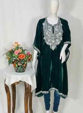 Velvet Kaftan with Tilla Embroidery