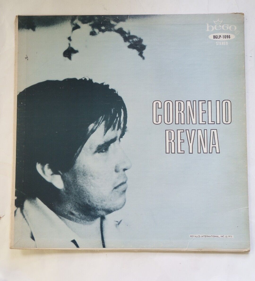 Cornelio Reyna  bego bglp 1096Vinyl LP Album Rare