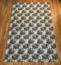 Teenage Mutant Ninja Turtles Twin Fitted Flat Bed Sheet TMNT