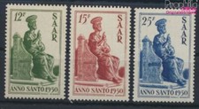 Briefmarken Saarland 1950 Mi 293-295  postfrisch Religion (9985865