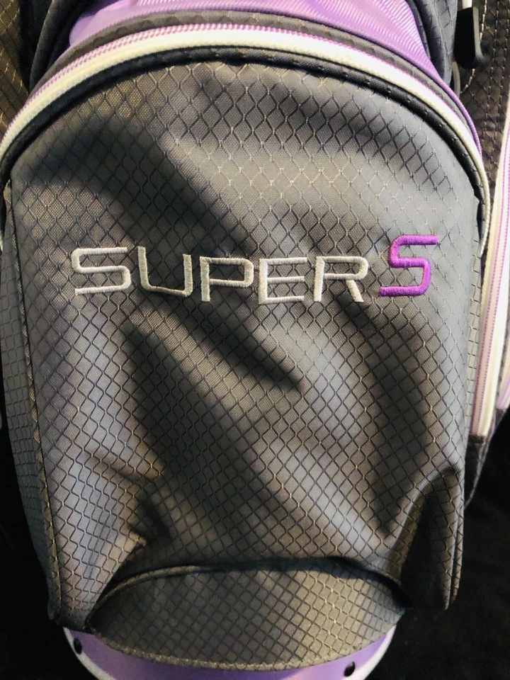 Bolsa de carro de golf Adams Super-S con divisor de 14 vías + asa de agarre superior/cubierta/correa Foto 3 de 4