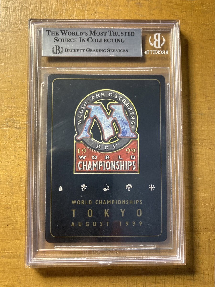 MTG✨YAWGMOTH'S WILL✨1999 World Championship Deck BGS QUAD