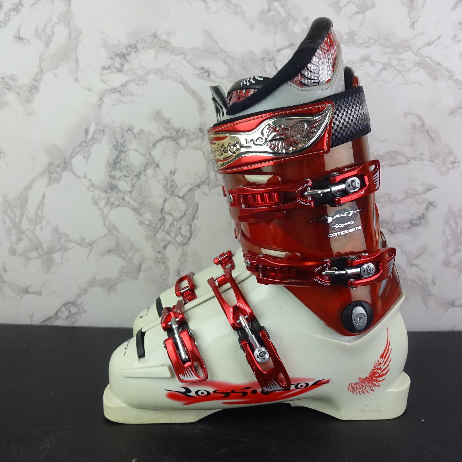 SALOMON Scarpone da sci Rossignol donna taglia 8 scarpe Bandit B scarpe da ginnastica clip sci 27.0