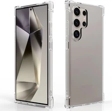 Clear Case Shockproof Cover For Samsung Galaxy S25 S24 Ultra S23U Plus S22+ S21