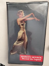 Marilyn Monroe Beyond the Legend (VHS,1987) Brighton Video Clamshell Case RARE