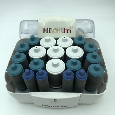 #ad Helen of Troy Hot Setter Ultra 20 Hot Rollers NO CLIPS Pageant Cheer TESTED $20.43