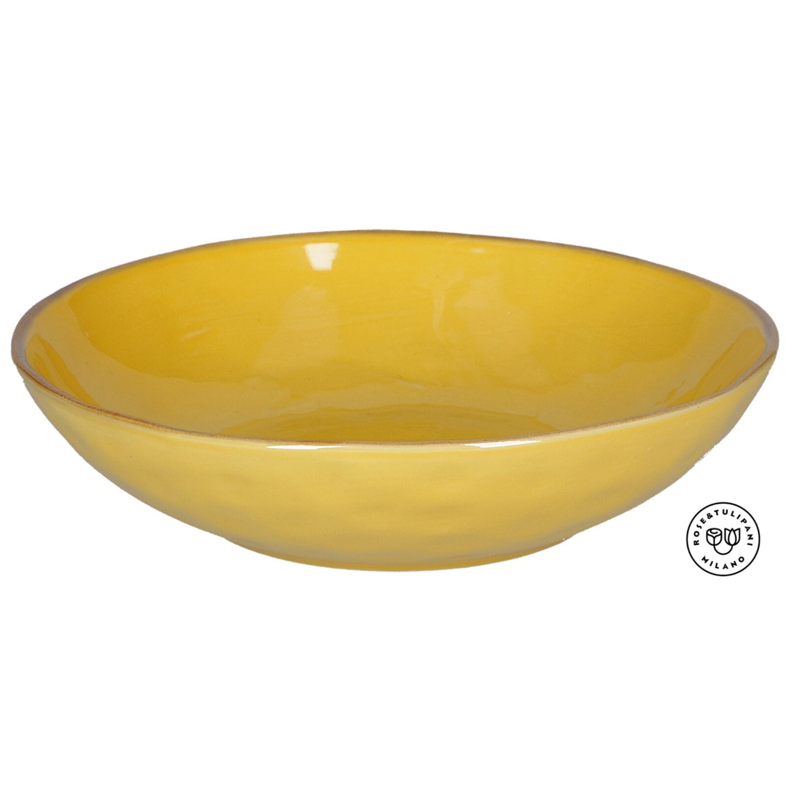 Suppenteller Teller tief Pastateller 21cm Steingut Concerto Ocra Gelb Salattelle