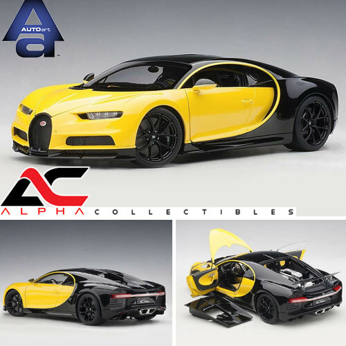 AUTOART 70994 1:18 BUGATTI CHIRON 2017 (JAUNE MOLSHEIM YELLOW