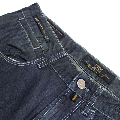 PT05 NWD Cotton Blend Regular 5 Pocket Jean Cut Pants 30 US In Blue Denim