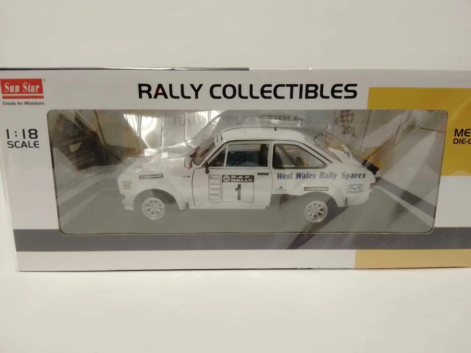 Sunstar 福特 Escort RS1800 #1 Evans Roger Albert Clark 拉力赛 2009 1/18 4499 — 第 2/3 张图片
