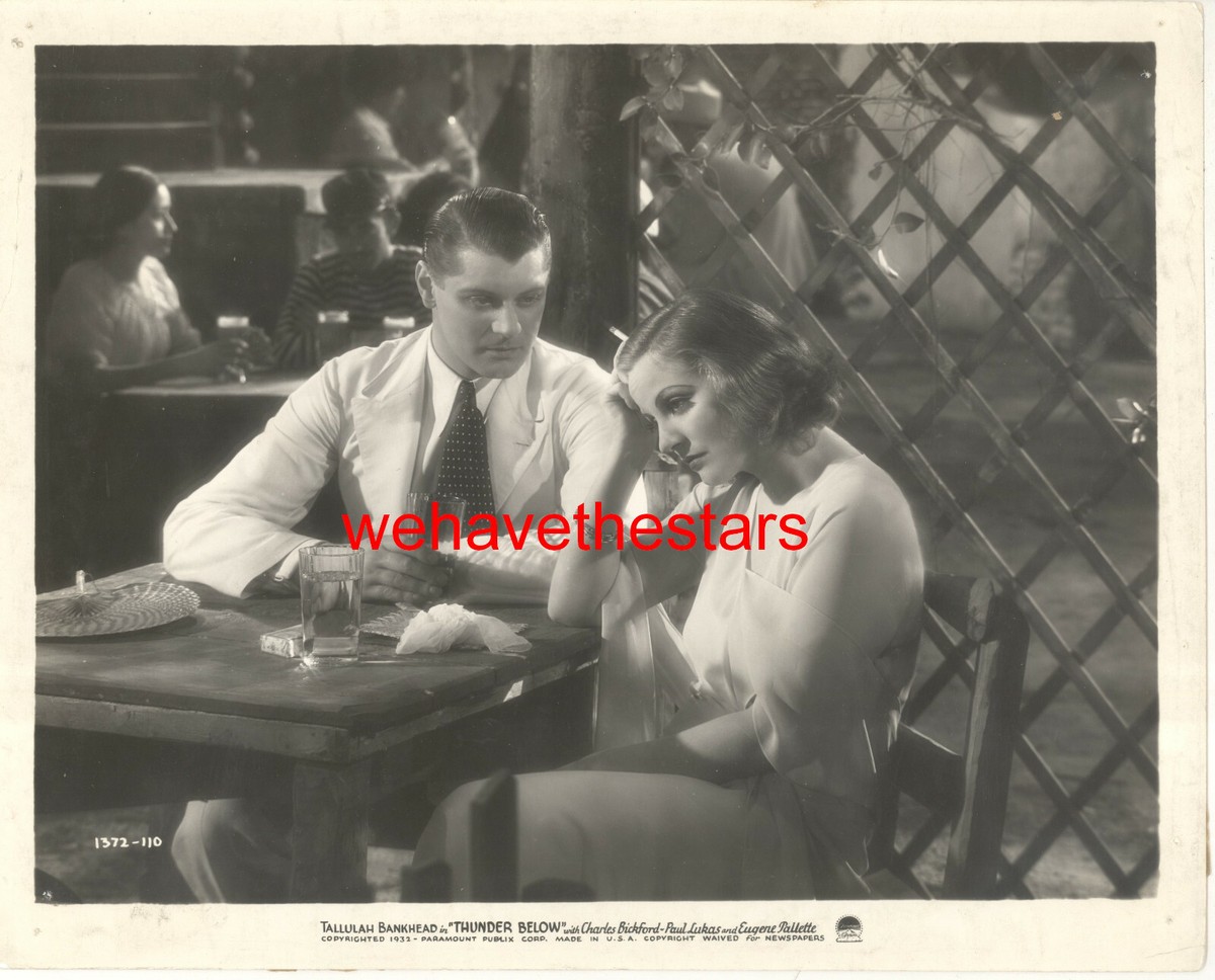 VINTAGE Tallulah Bankhead Ralph Forbes SEXY 